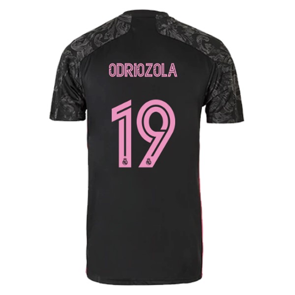 Maillot Football Real Madrid Third NO.19 Odriozola 2020-21 Noir